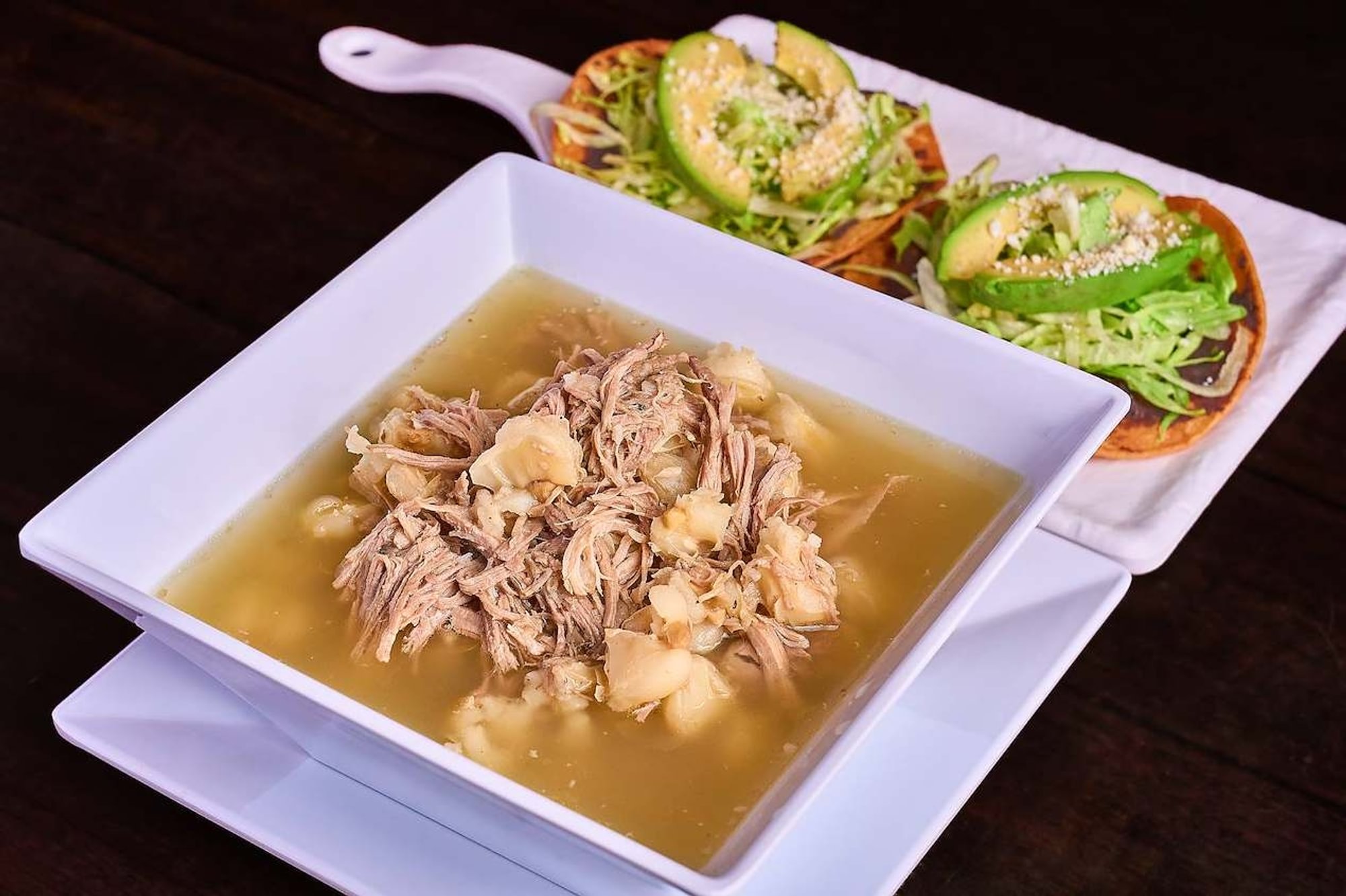 Pozole de cerdo