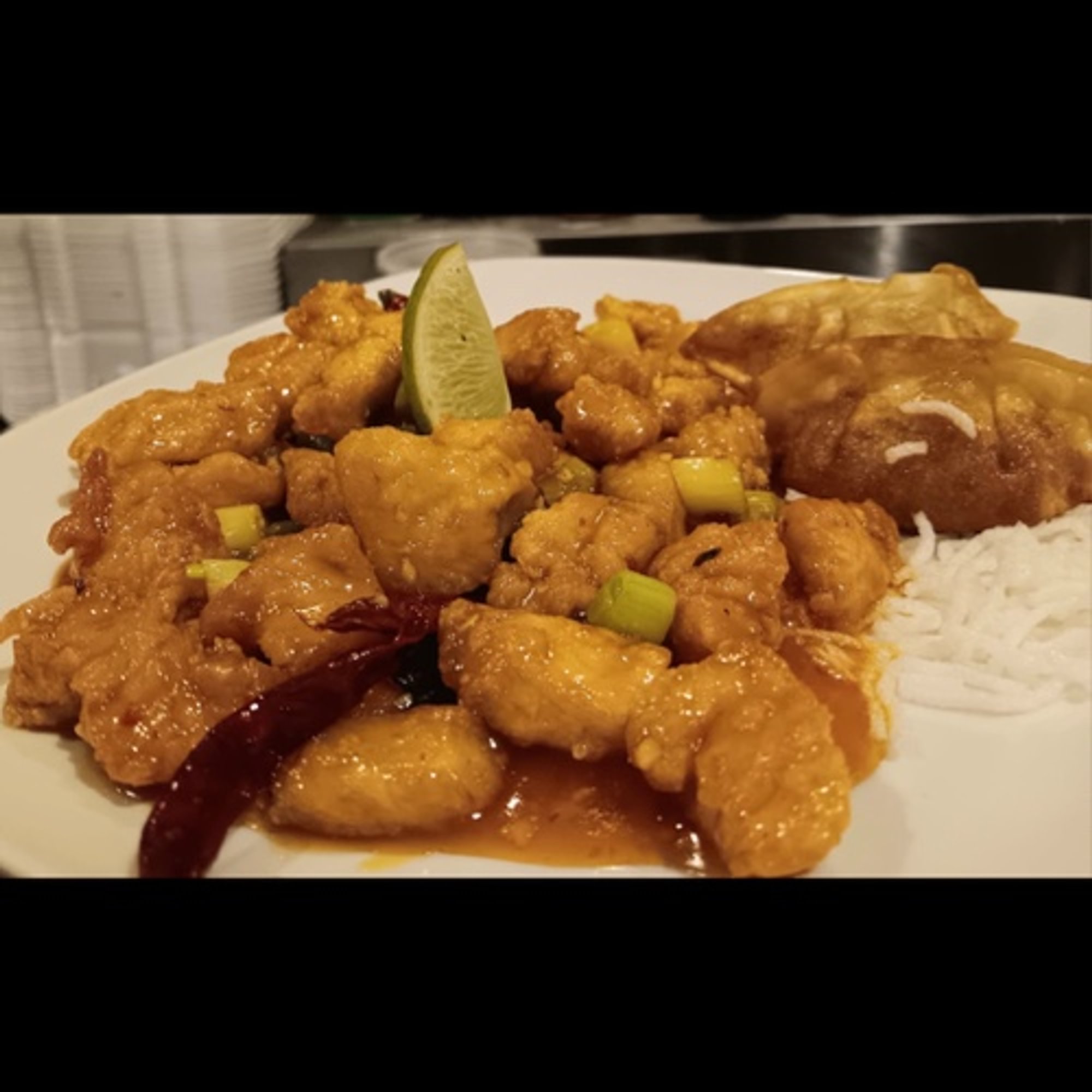 Honey Seared chicken (lunch)