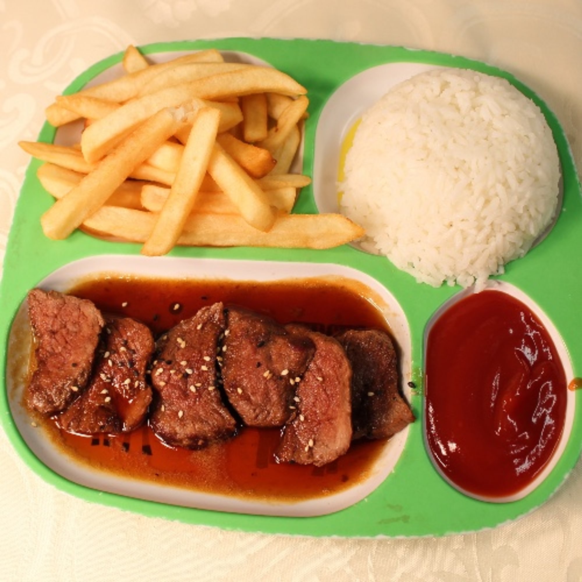 Kid Steak Teriyaki