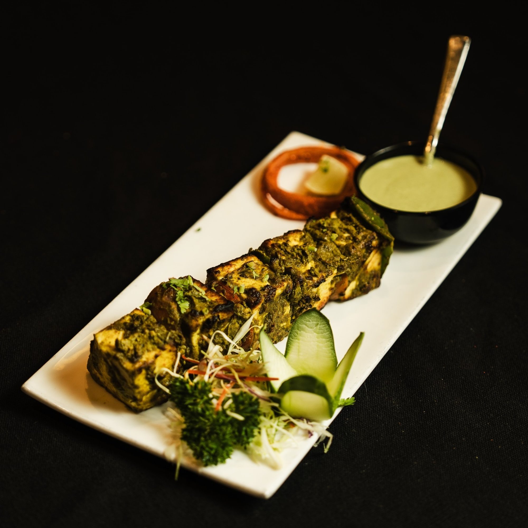 Paneer Haryali Tikka
