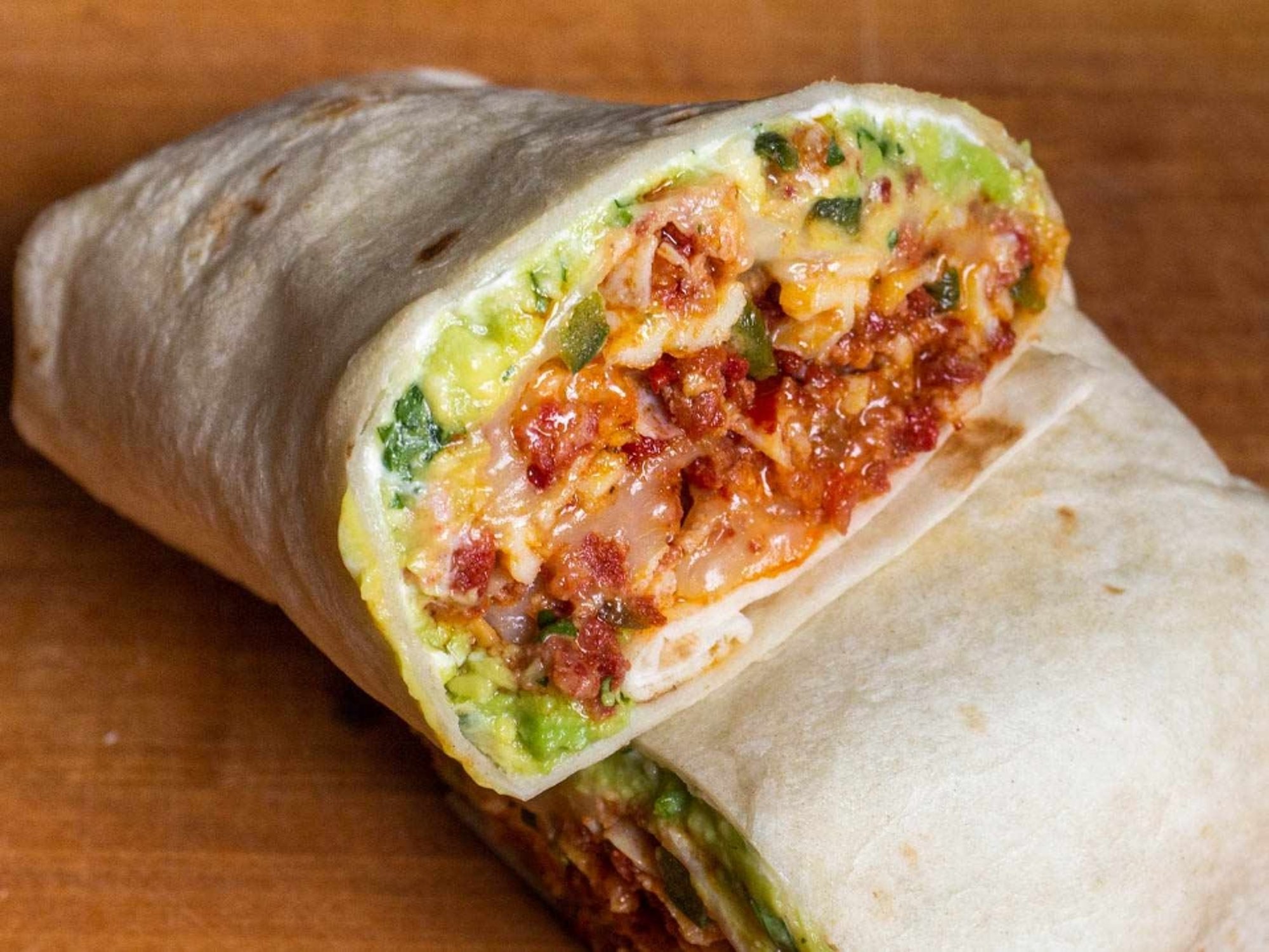 Spicy Breakfast Burrito