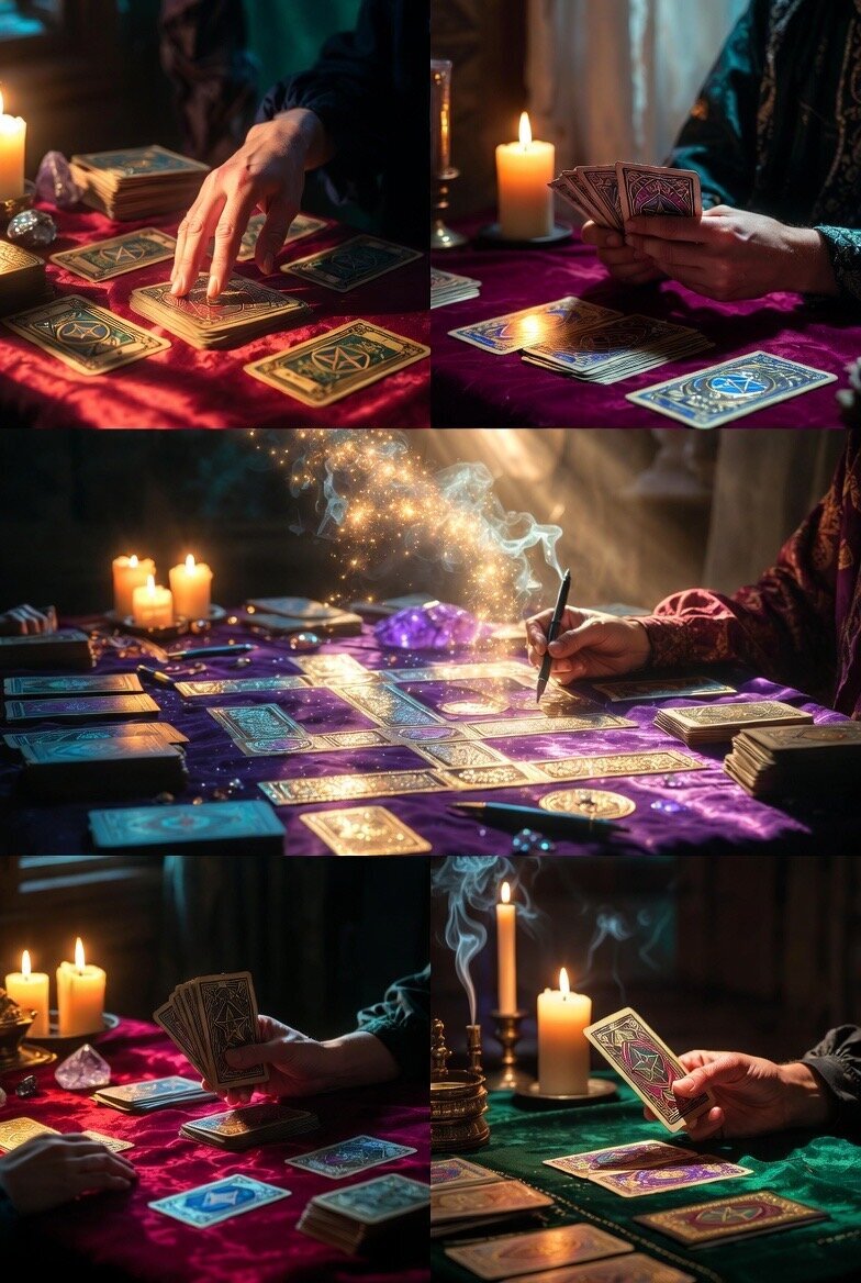 Interactive Tarot Image