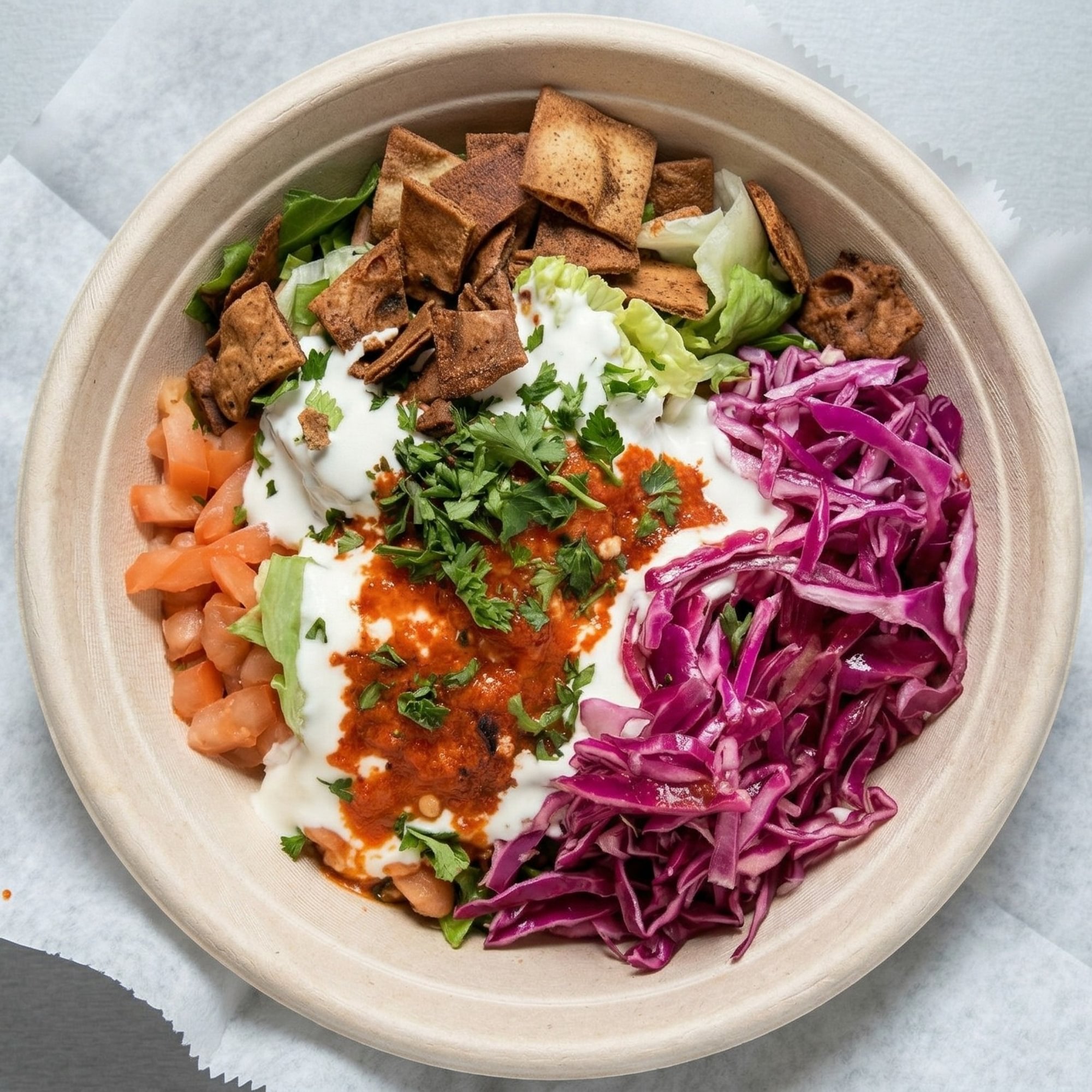 CHICKEN SHAWARMA BOWL 