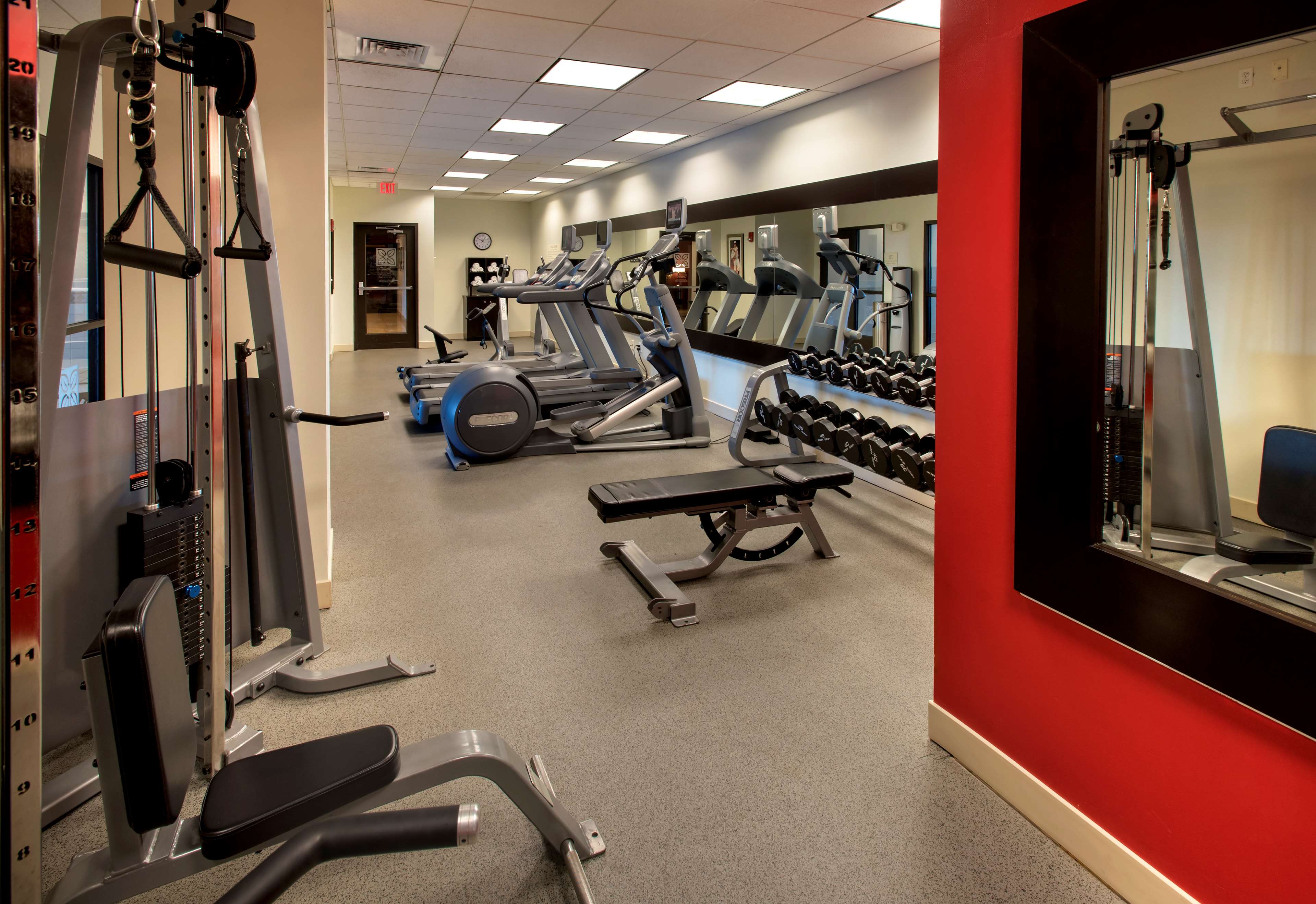 Health club  fitness center  gym