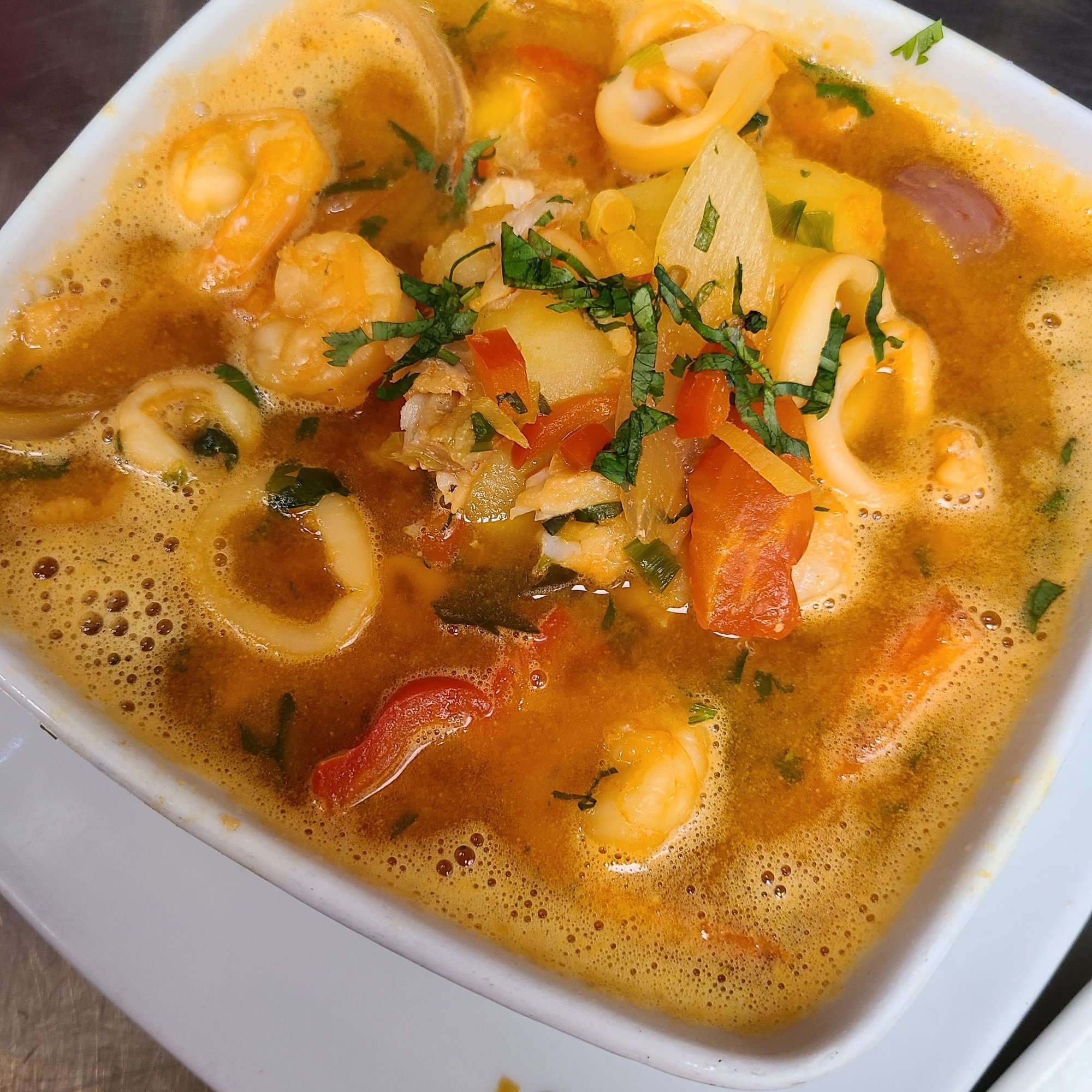 Sudado De Mariscos