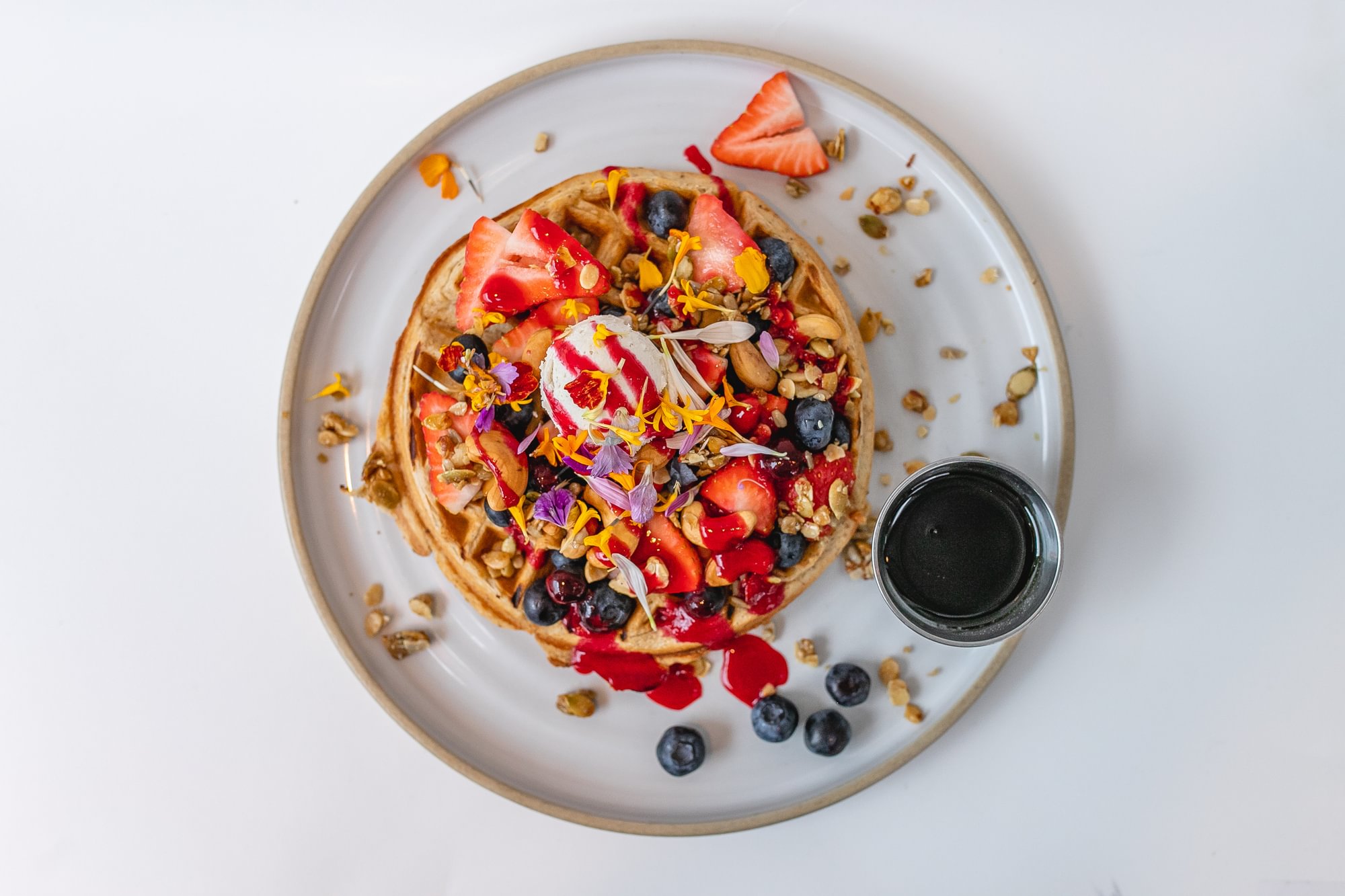 Berries & Cream Waffle