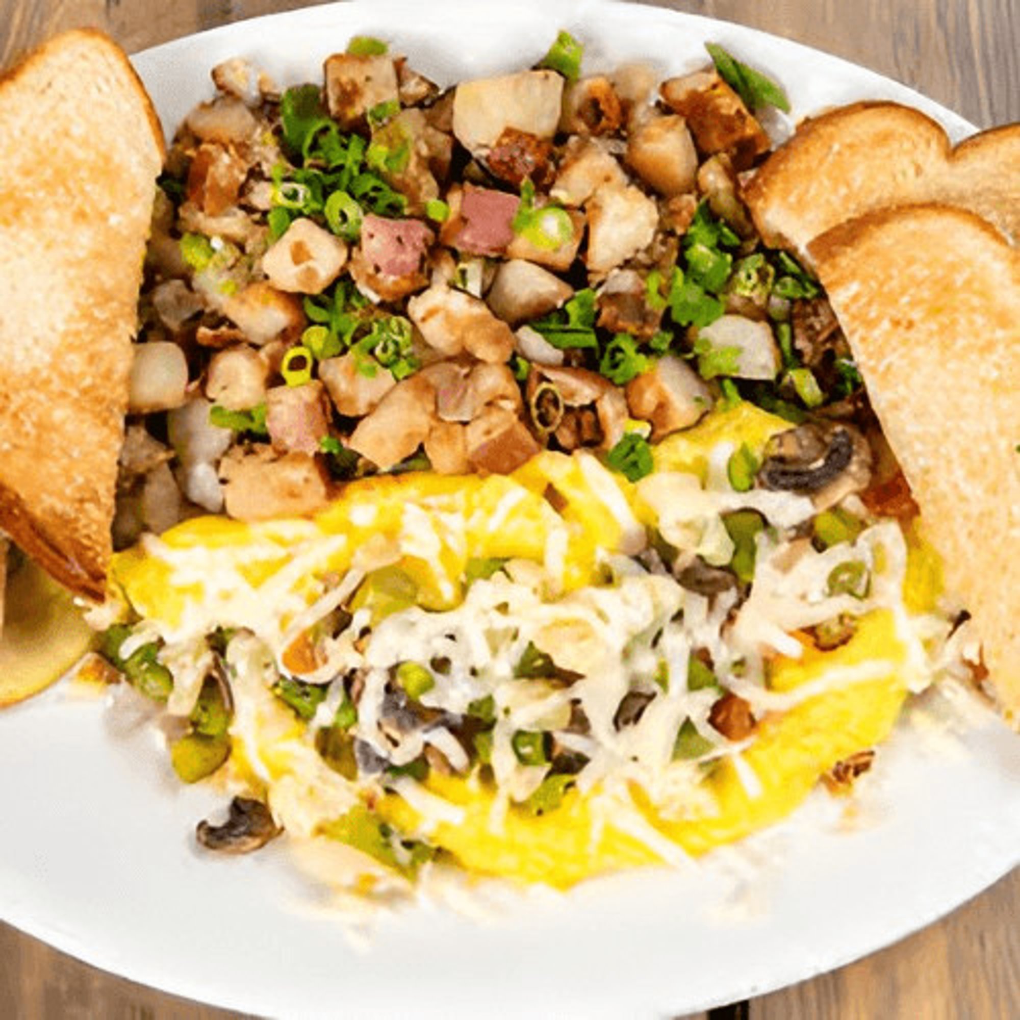 Seasonal Veggies Omelet
