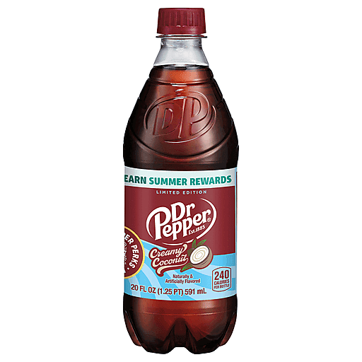 Dr. Pepper Creamy Coconut 20oz