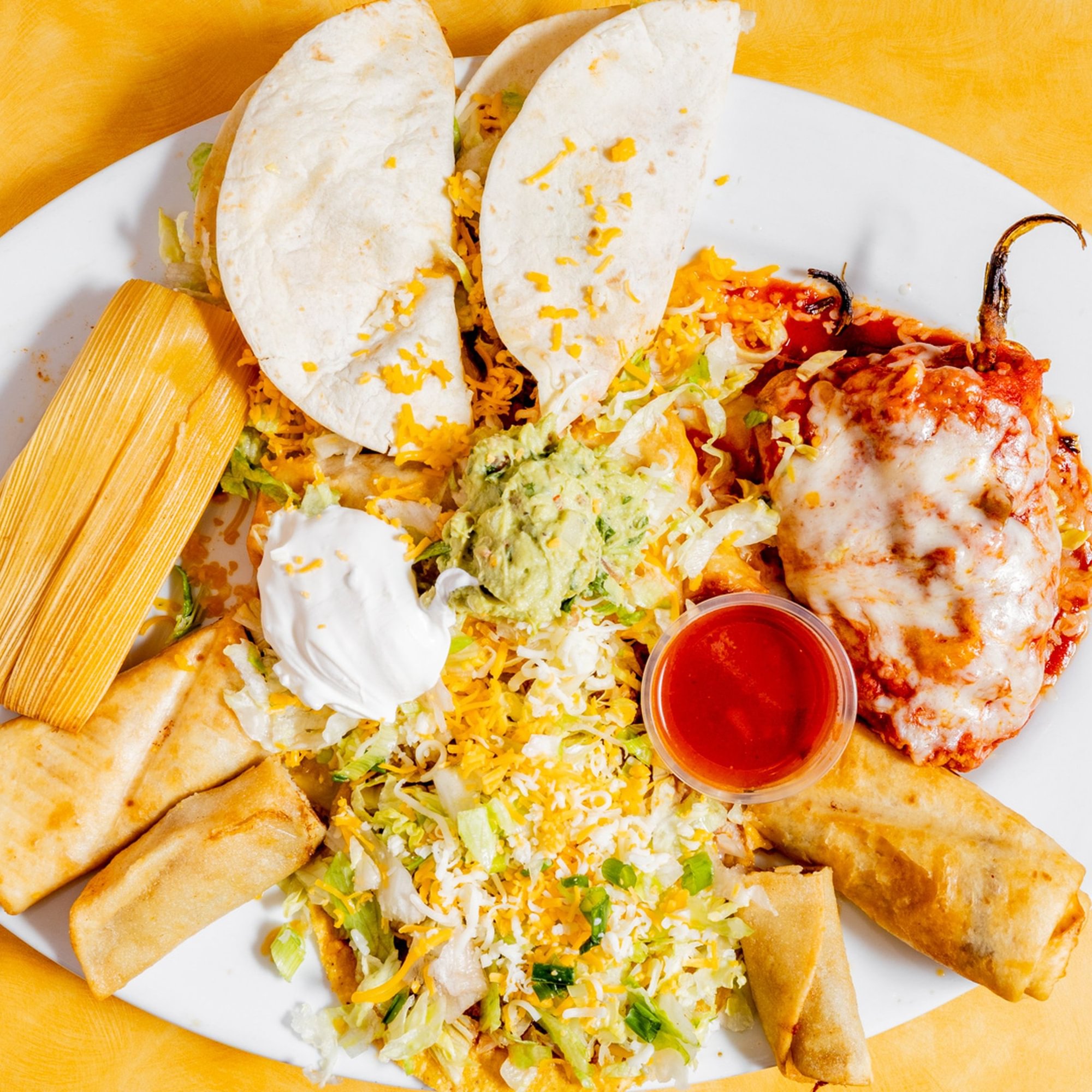 El Tenampa "Fiesta" Platter
