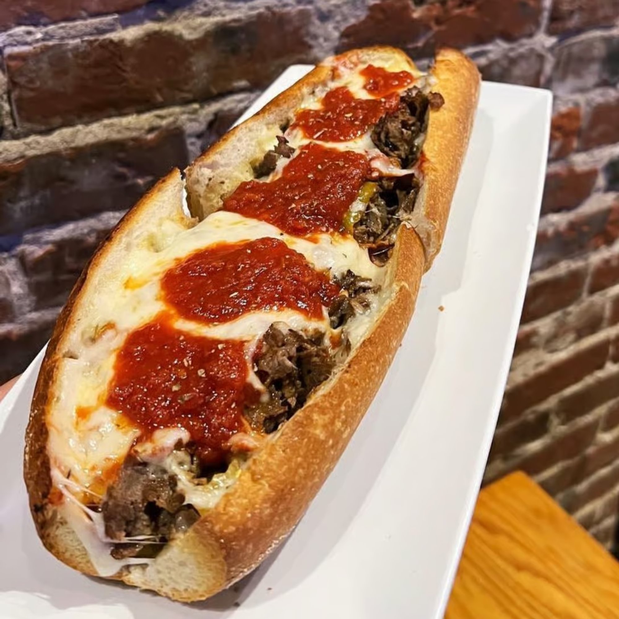 Pizza Steak Sub