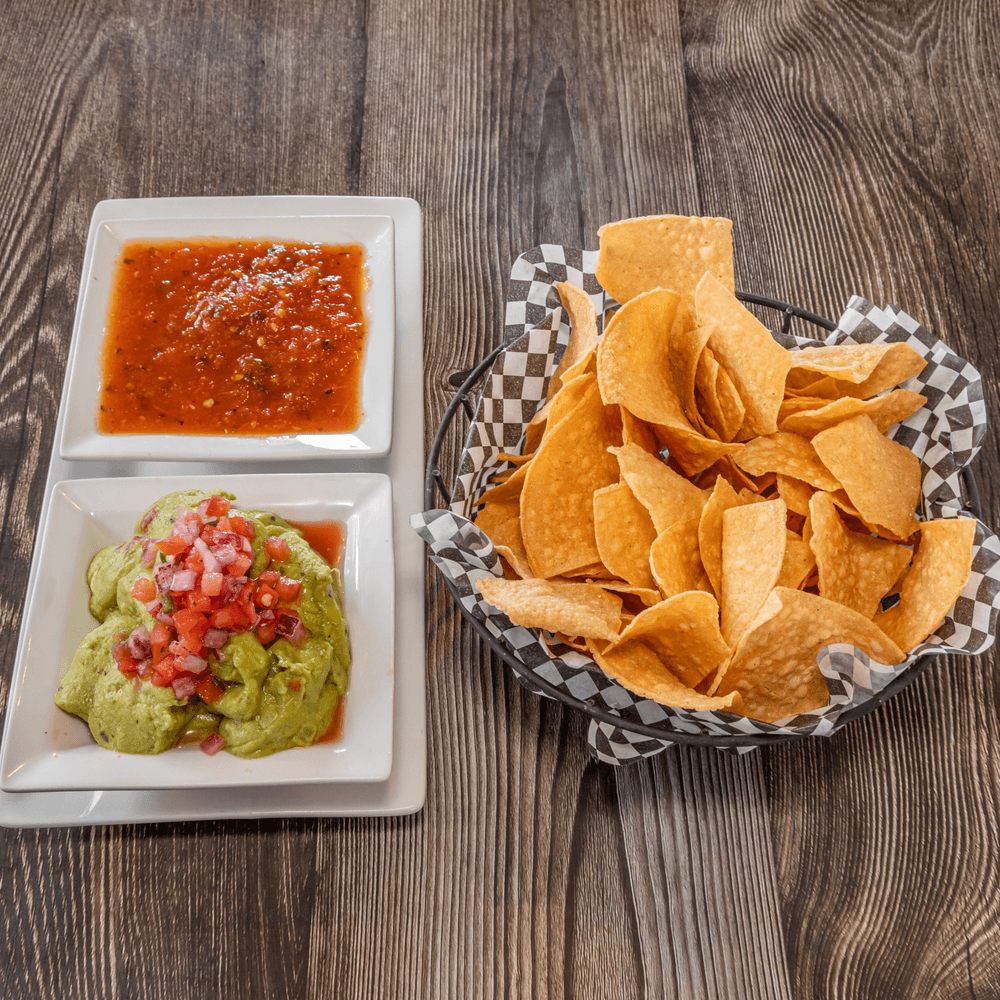 Guacamole, Salsa & Chips
