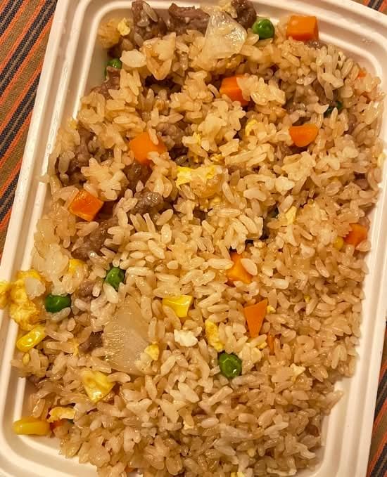 Beef Pan-Fried Rice