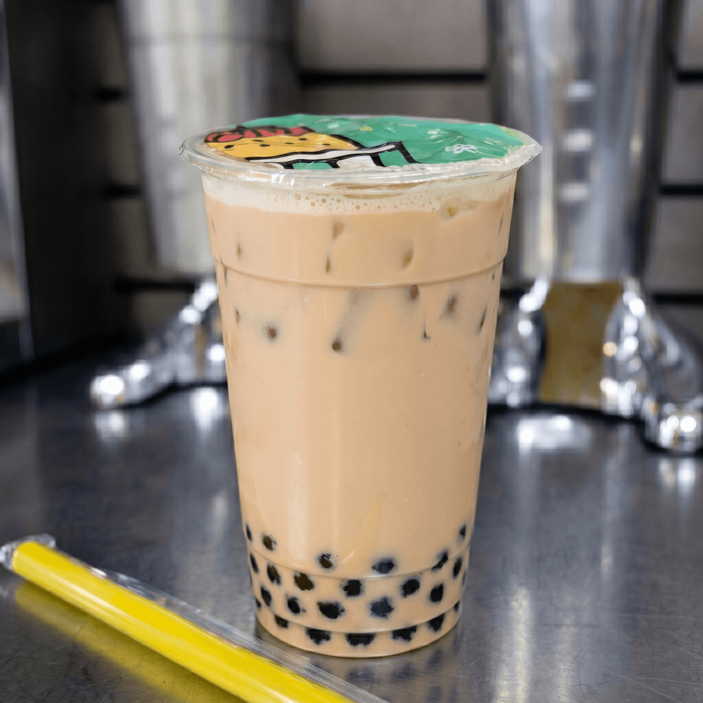 Mocha Blast Caramel Latte Boba