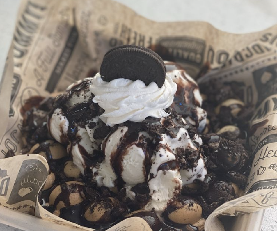 Oreo Lover- Oreo Overload Ice Cream Waffle Sundae