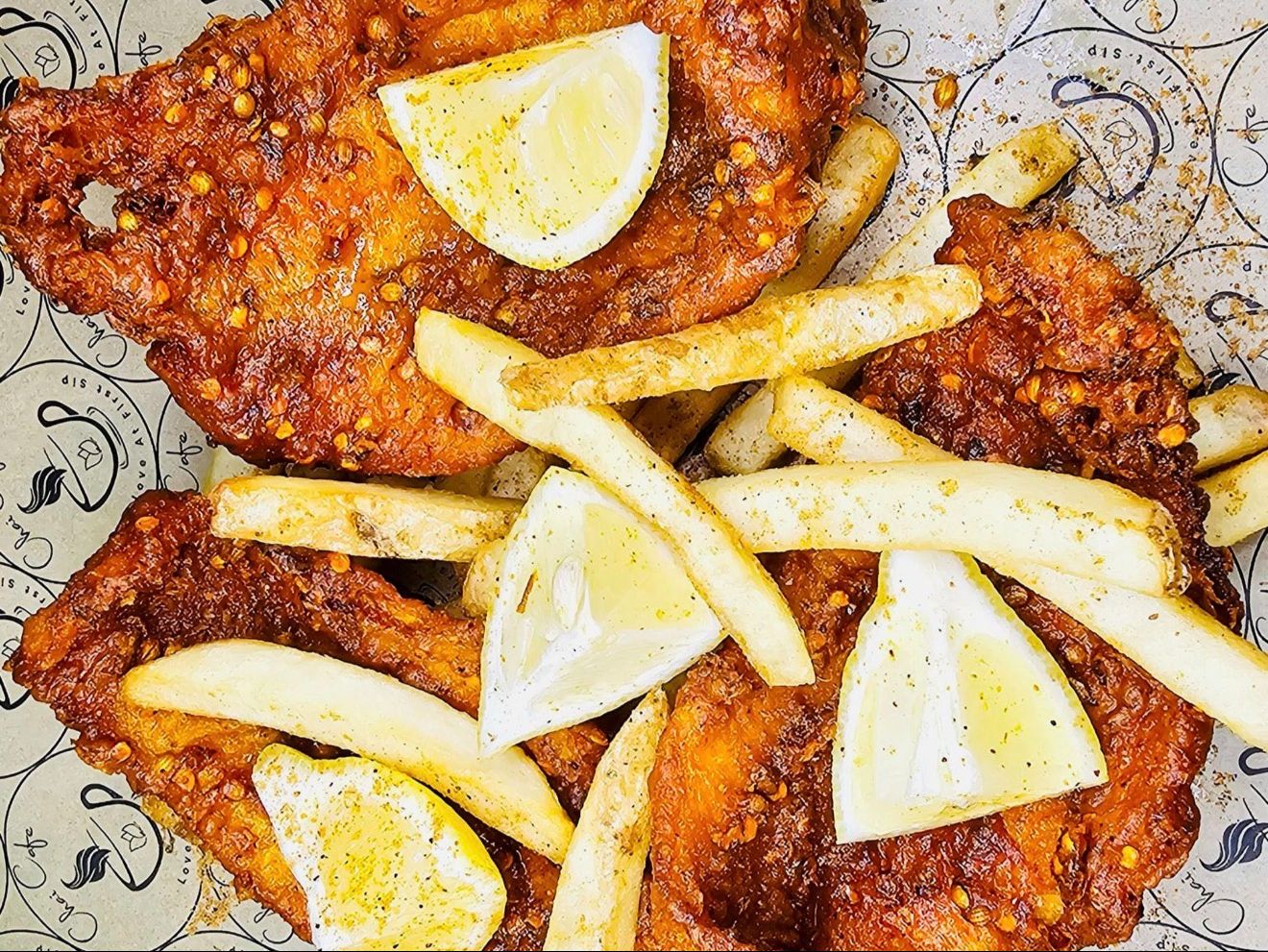 Fish & Chips (3pc - Desi Style)
