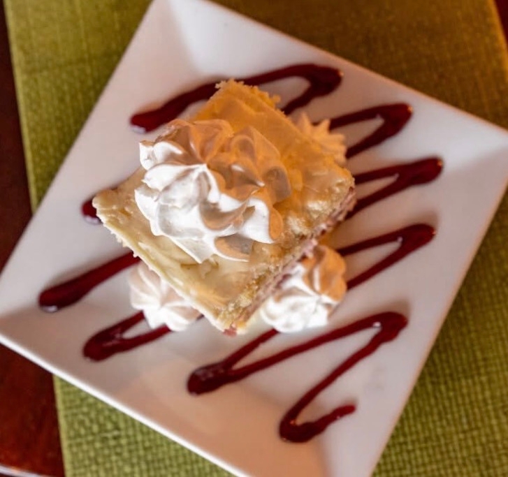 Raspberry Lemon Torte Cake