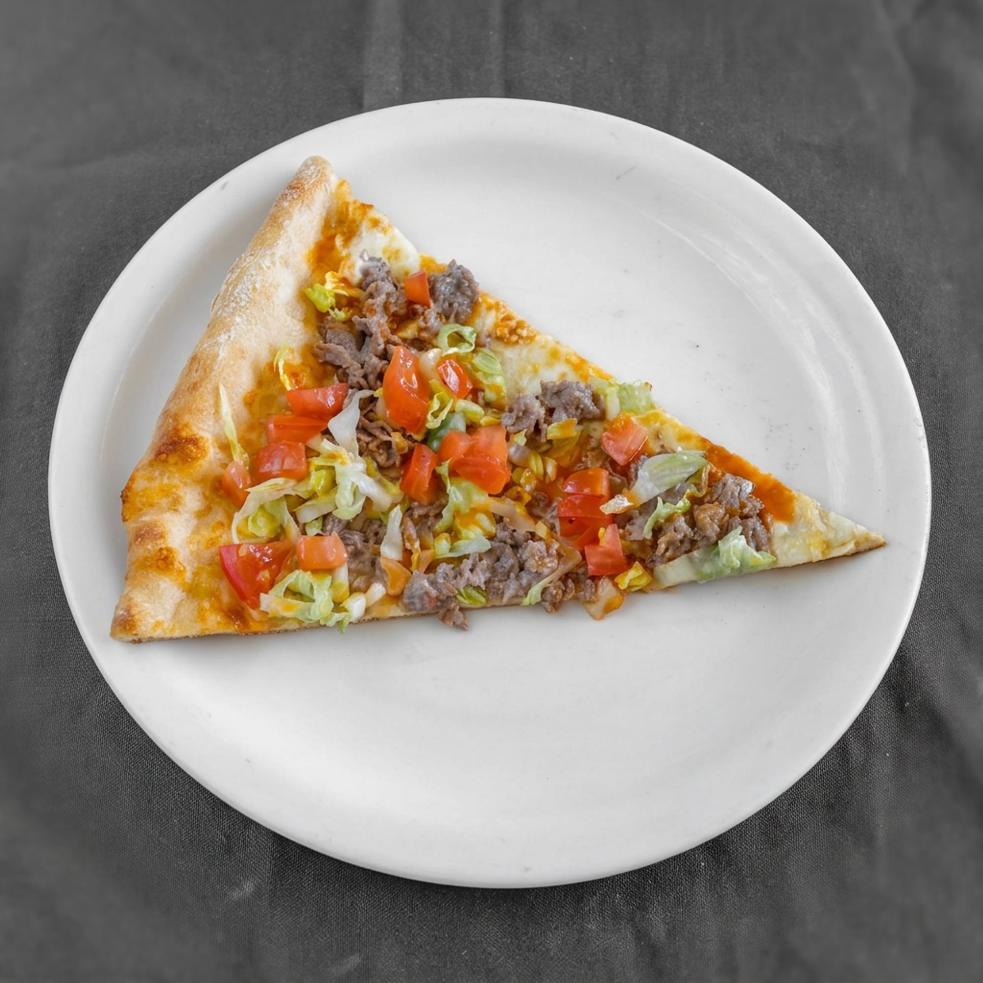 Cheesesteak Taco Sicilian Pizza