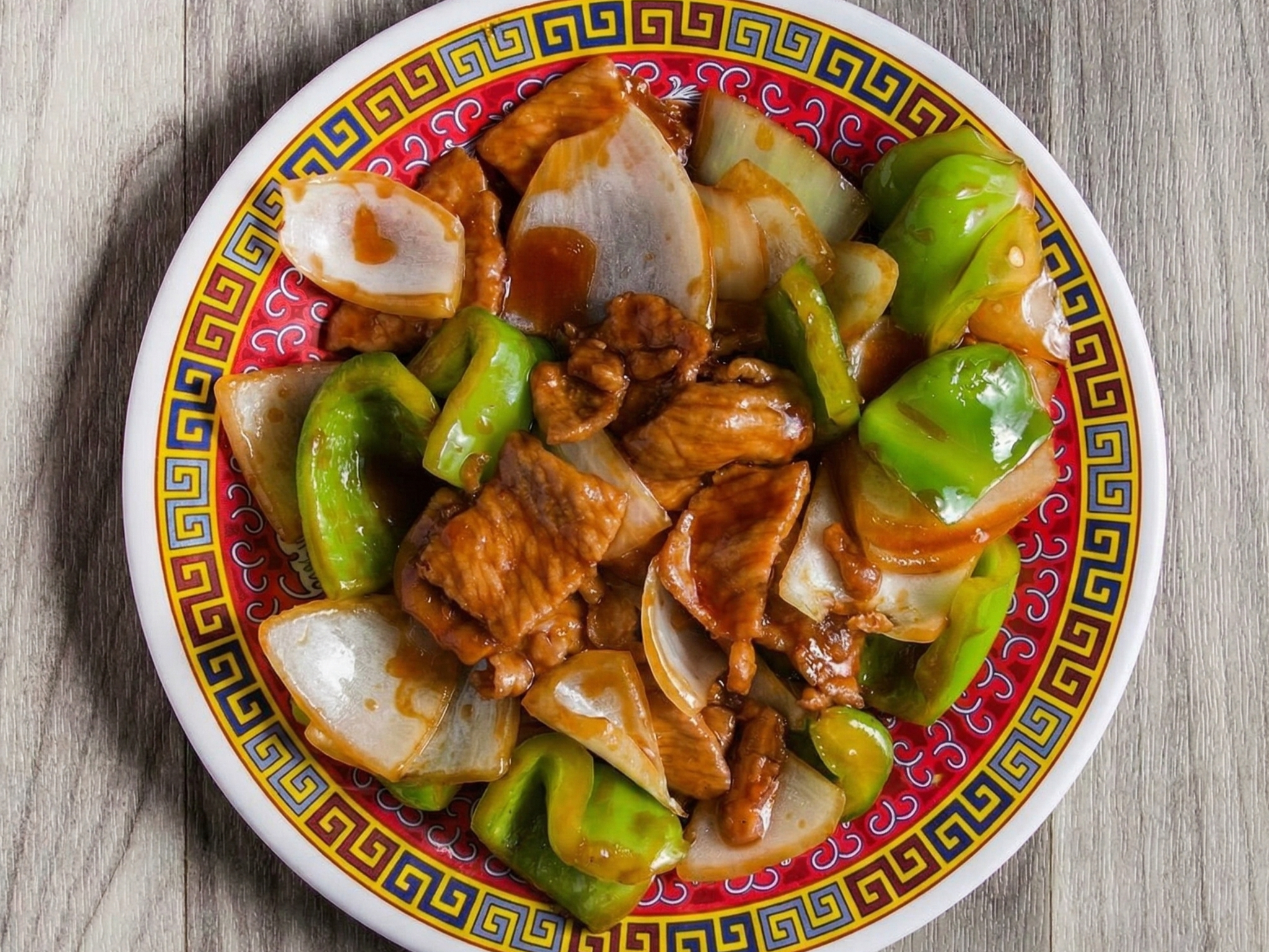 Green Pepper Pork