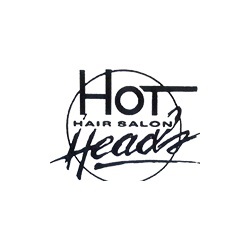 Hot Heads Hair Salon Logo