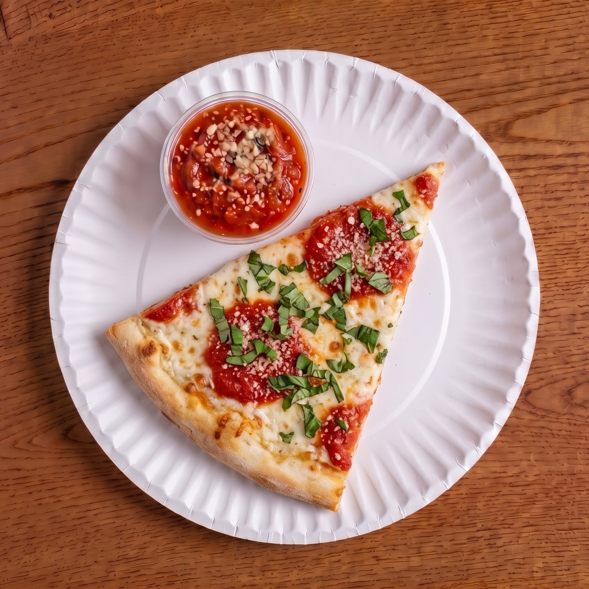 Fresh Mozzarella Pizza Slice