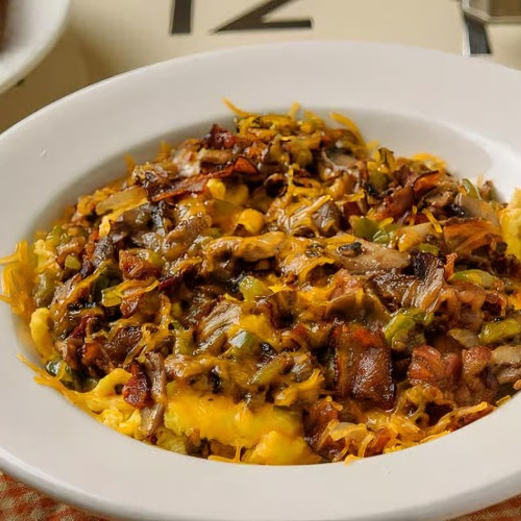 Low-Carb Scramble Bowl
