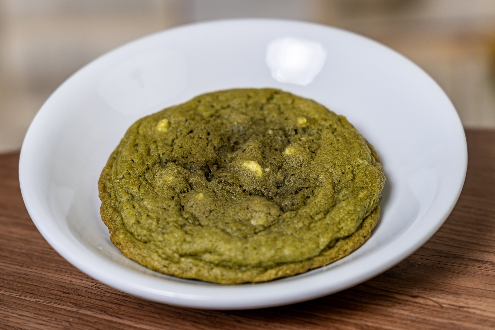 Matcha White Chocolate Chip Cookie