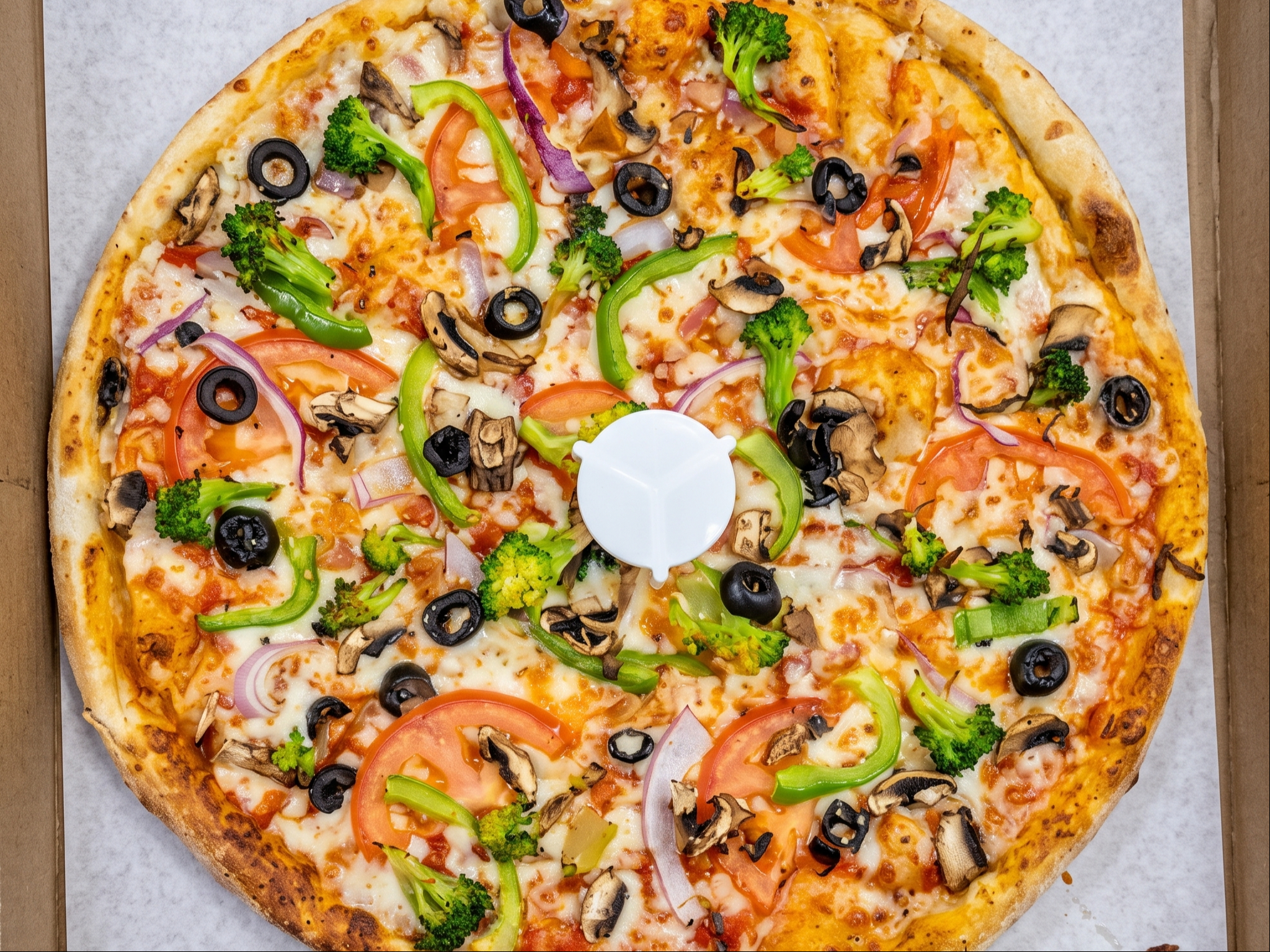 Med Veggie Pizza