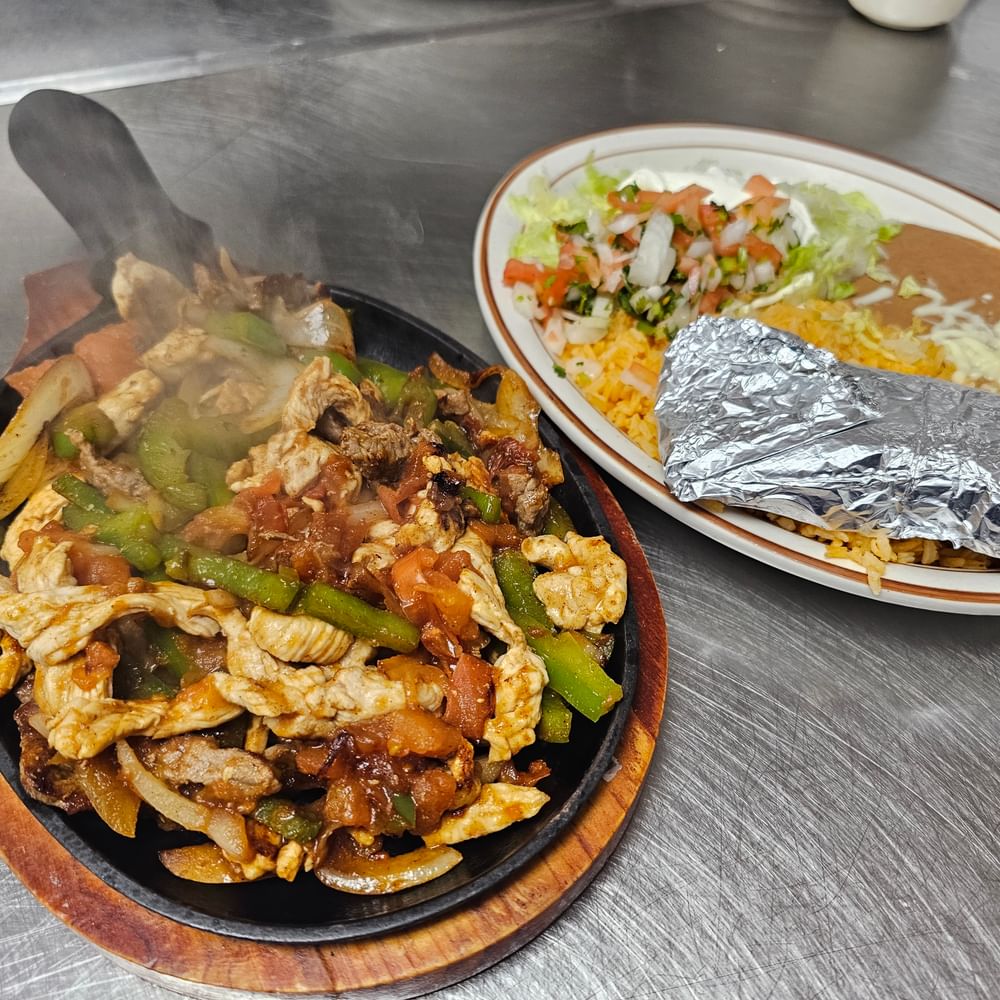 Chicken, Steak or Combo Fajita