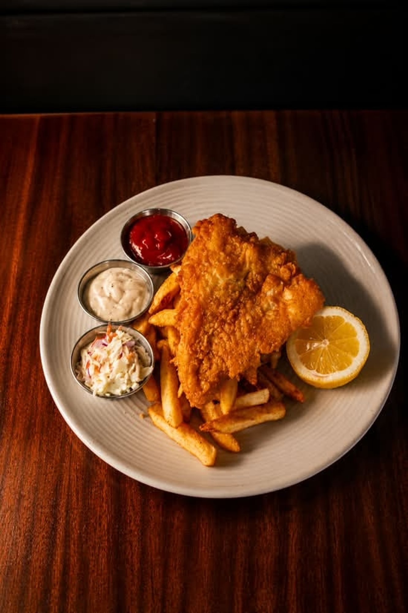 Fish & chips (lunch)