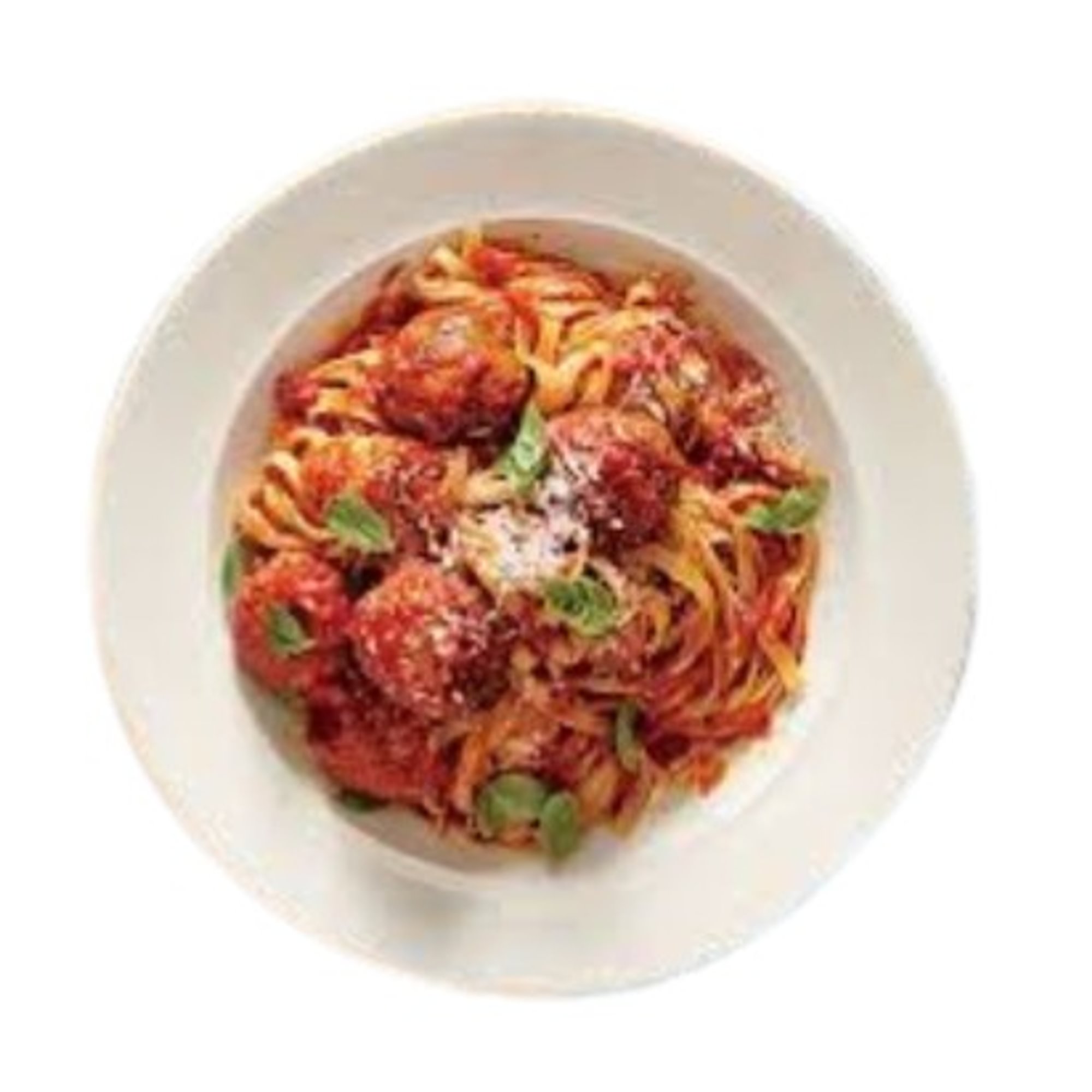 Linguini and Meatballs