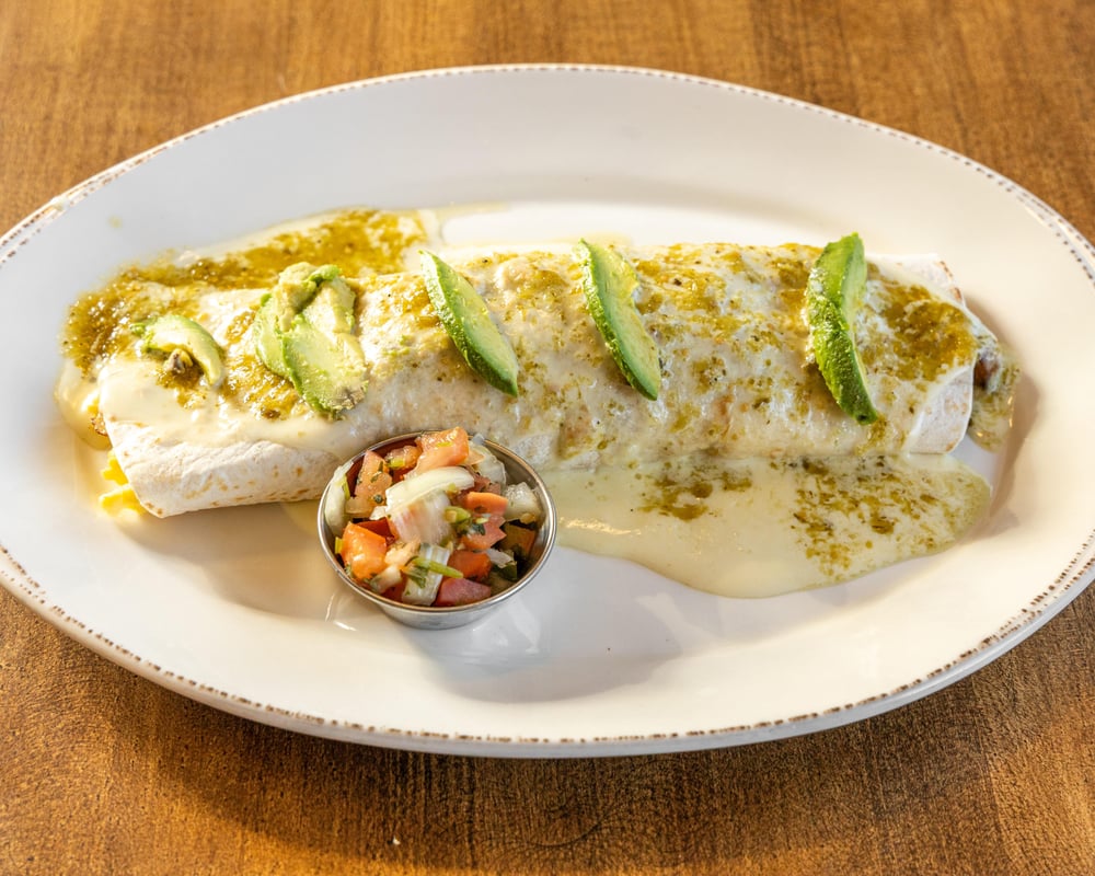 Chorizo & Eggs Burrito