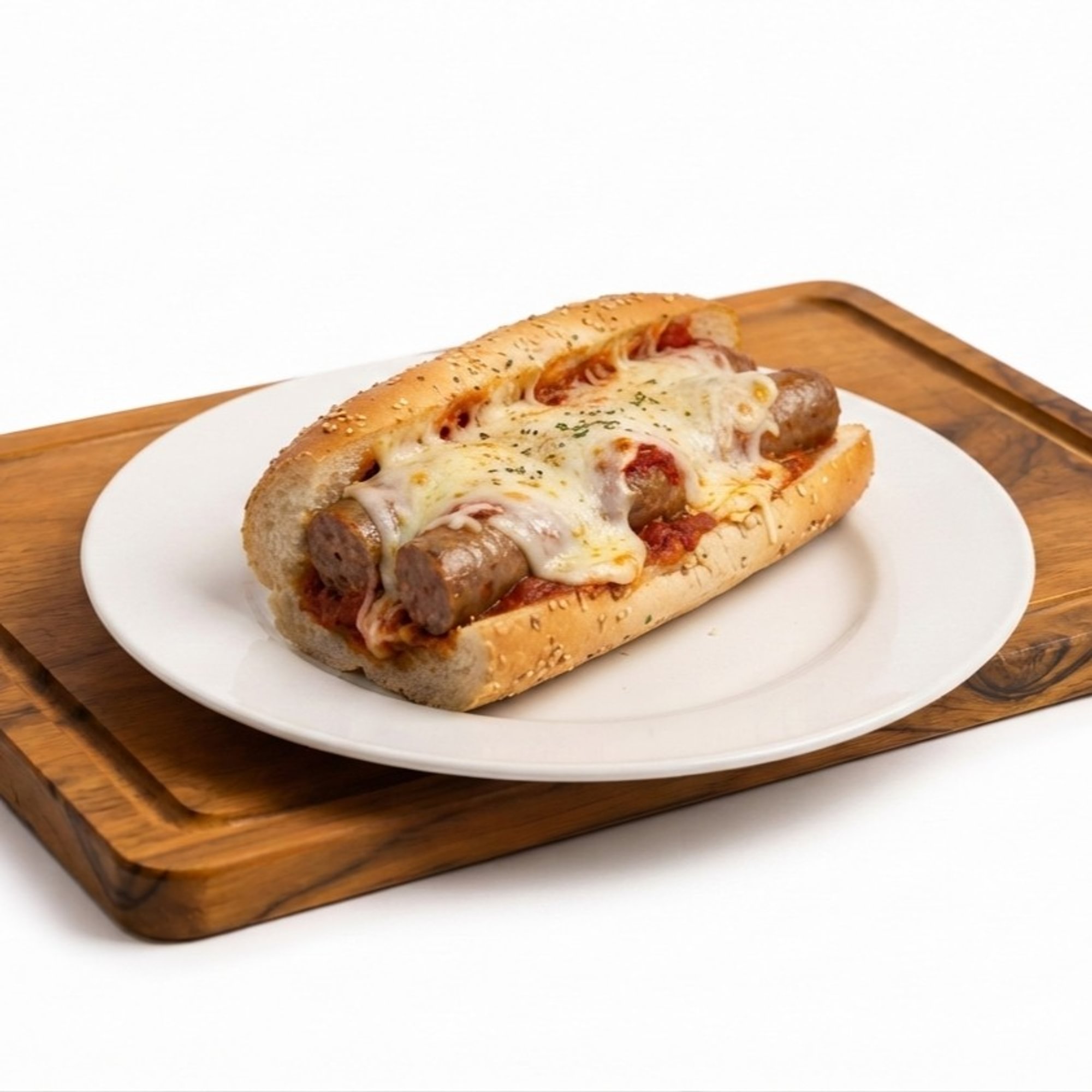 Sausage Parmigiana Hero