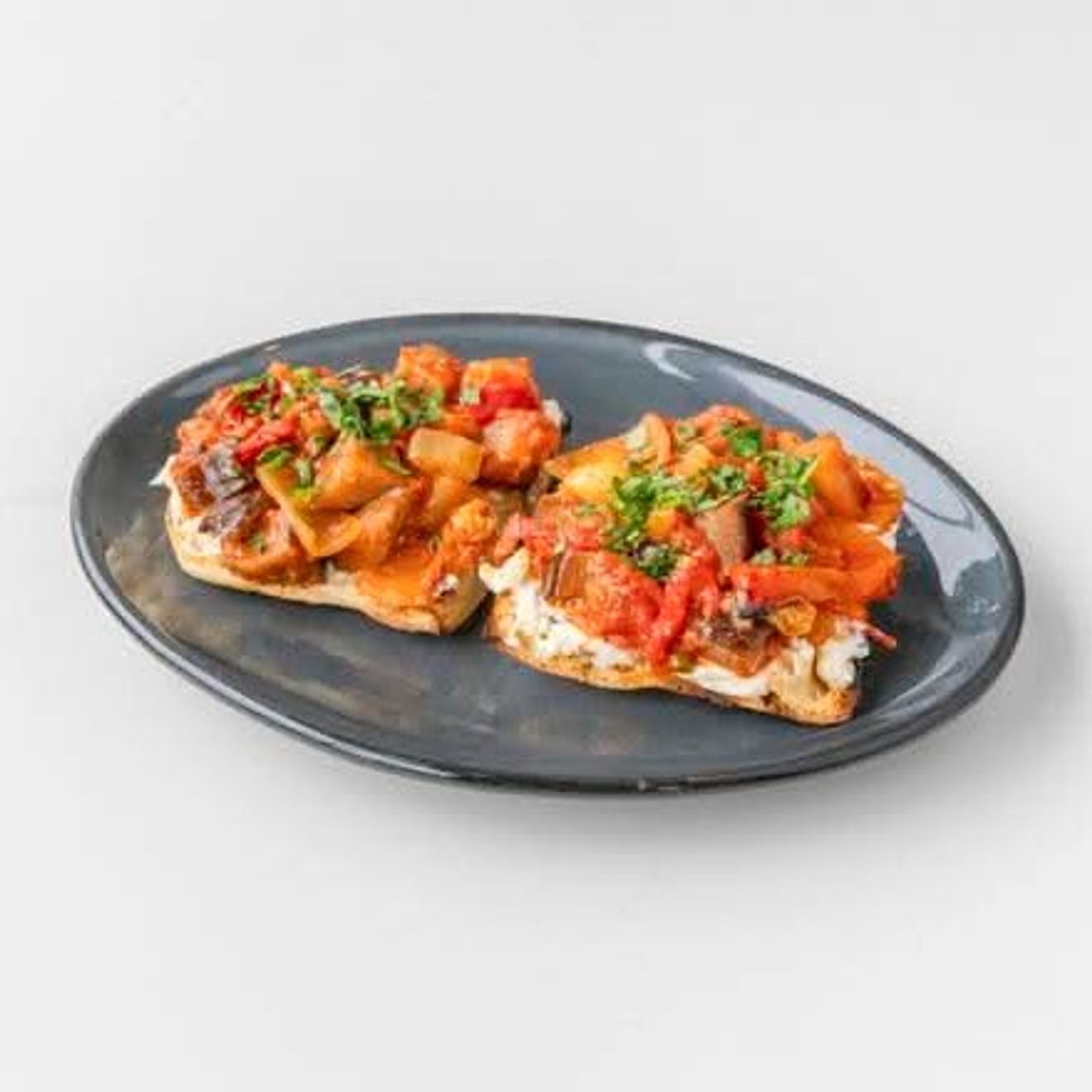 Eggplant Caponata Toast