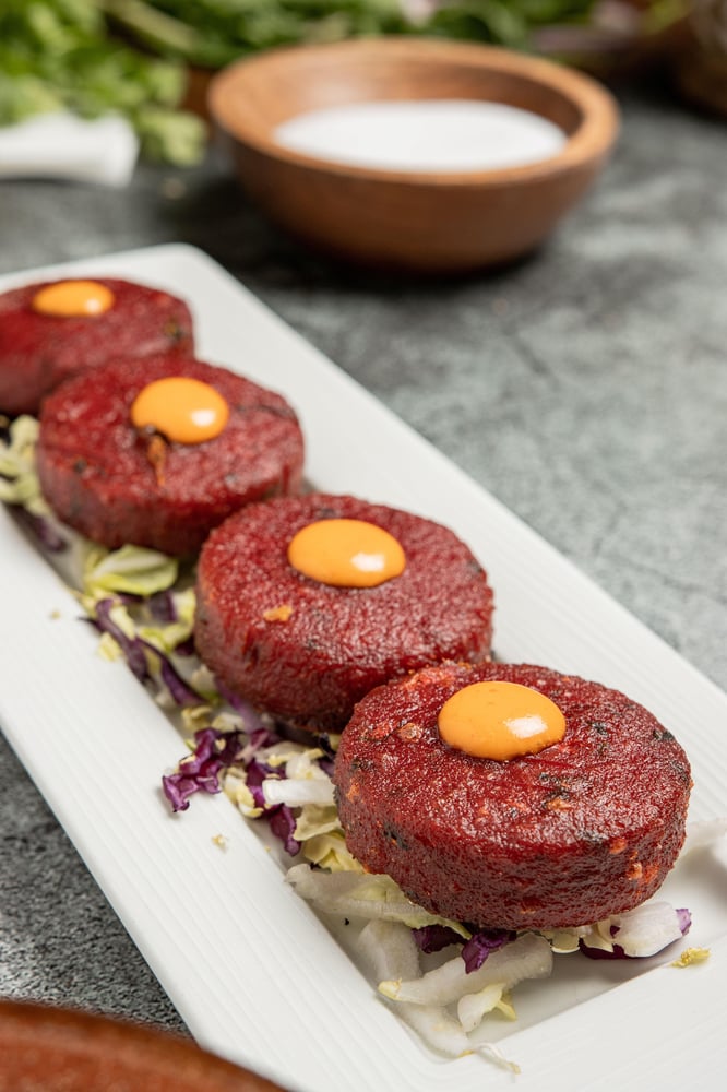 Beet Root Kabab