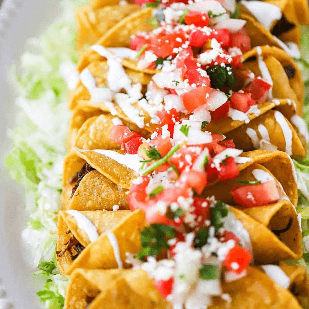 Flautas Platter