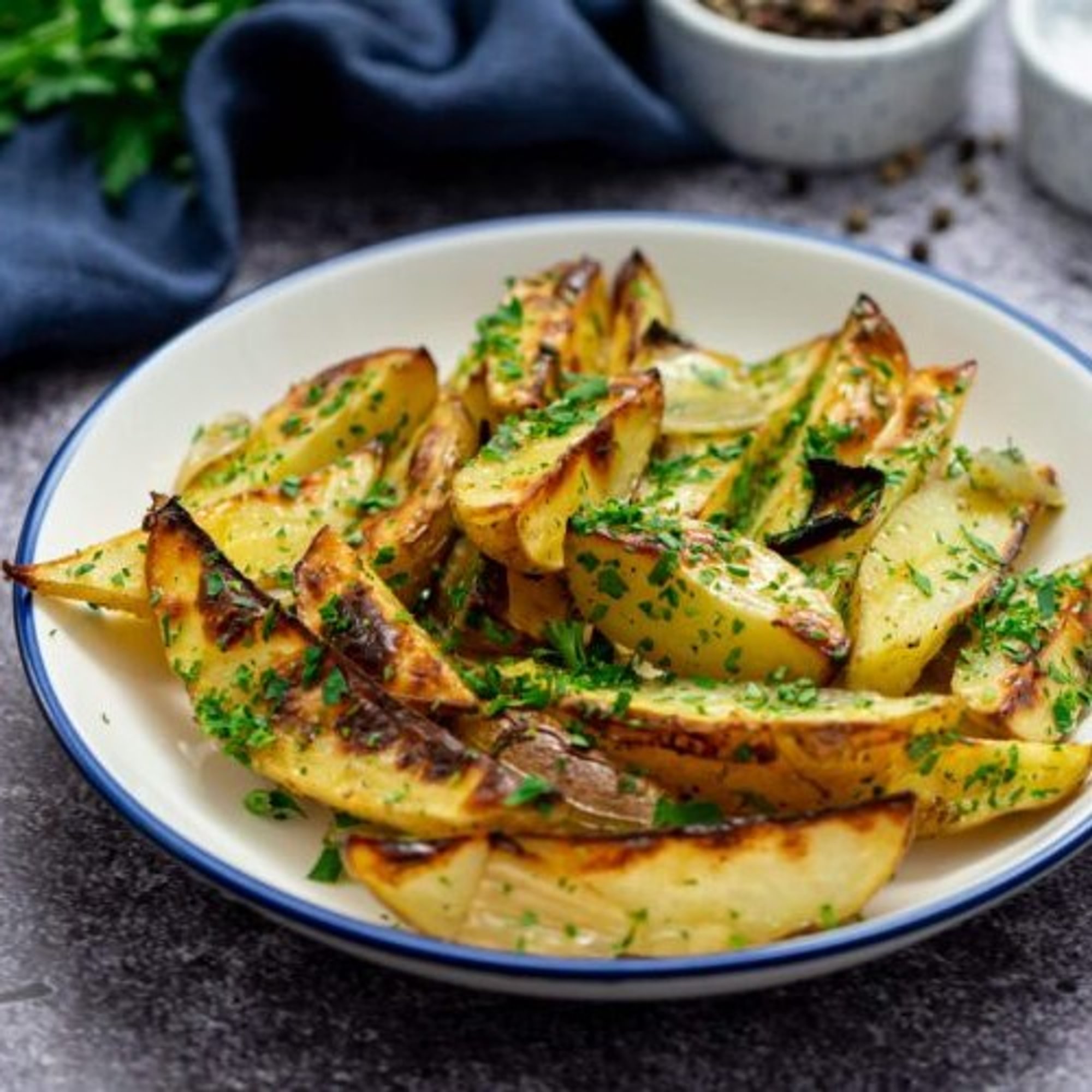 GREEK-STYLE ROASTED POTATOES
