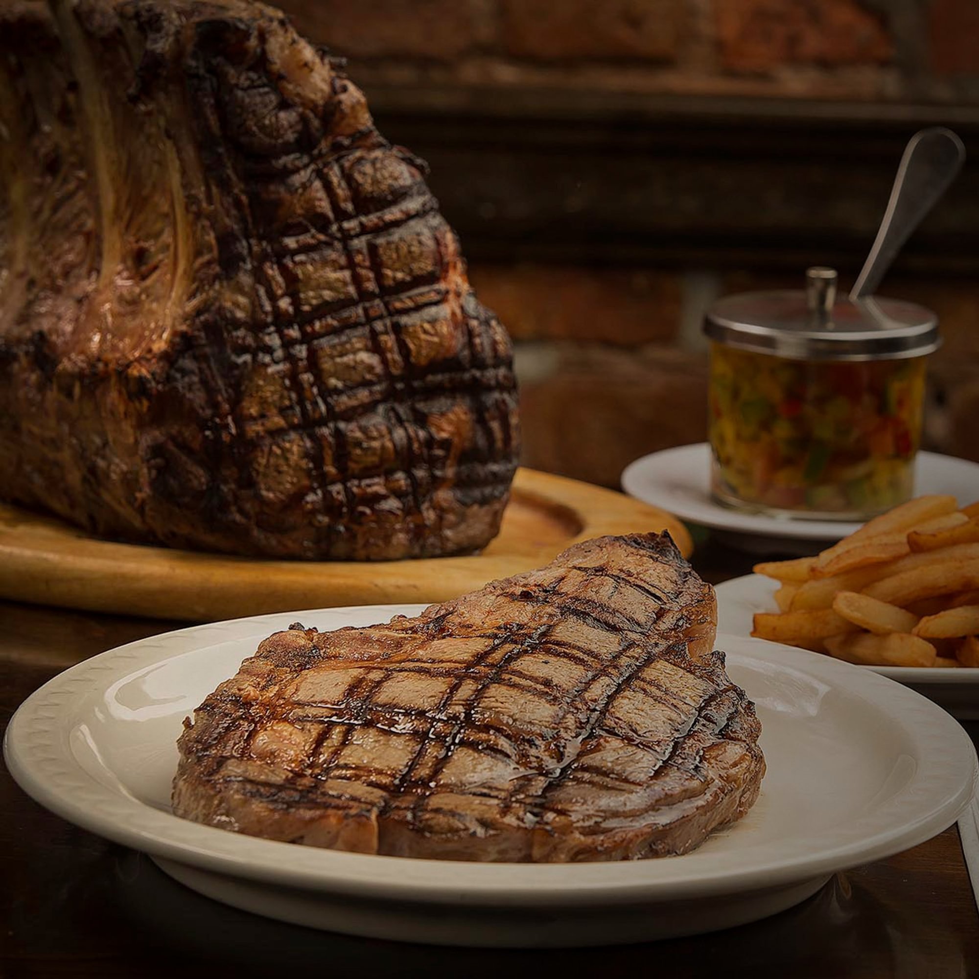 U.S.D.A Prime Bone in Loin Strip 30 Oz (Dry Aged)