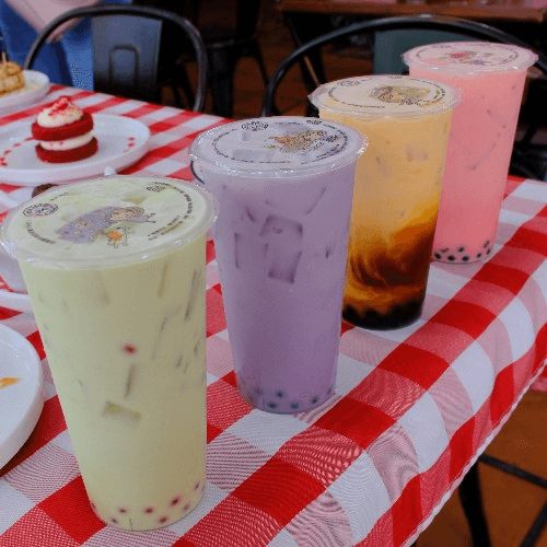 Lychee Milk Tea