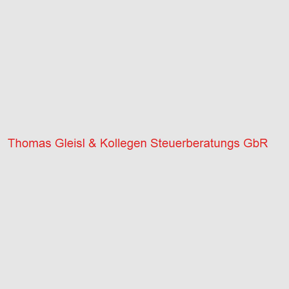 Logo von Thomas Gleisl & Kollegen Steuerberatungs GbR