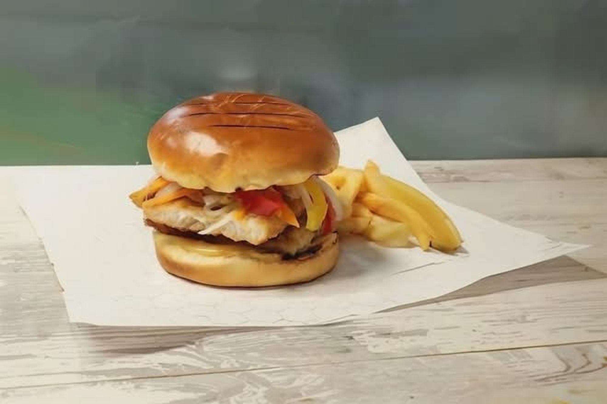 Escovitch Fish Sandwich