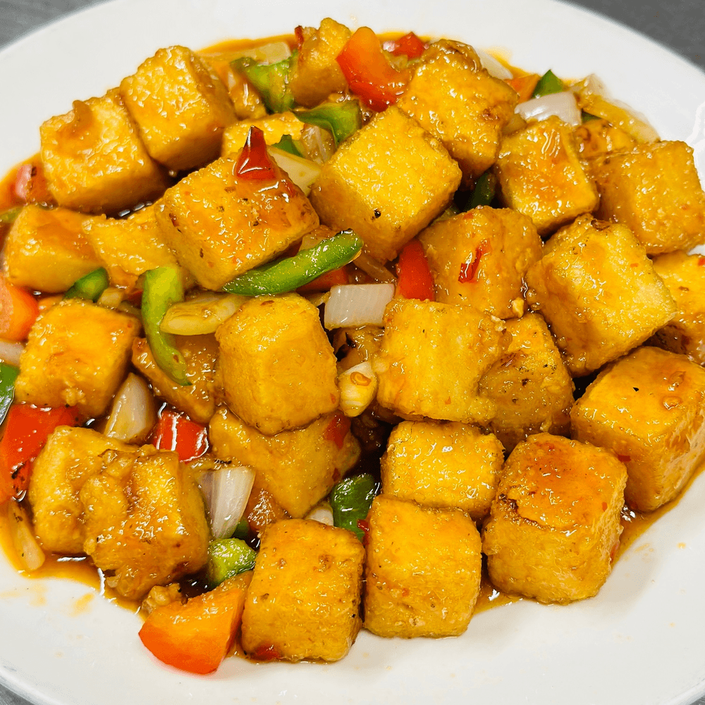 Spicy & Sour Crispy Tofu 酸辣脆皮豆腐