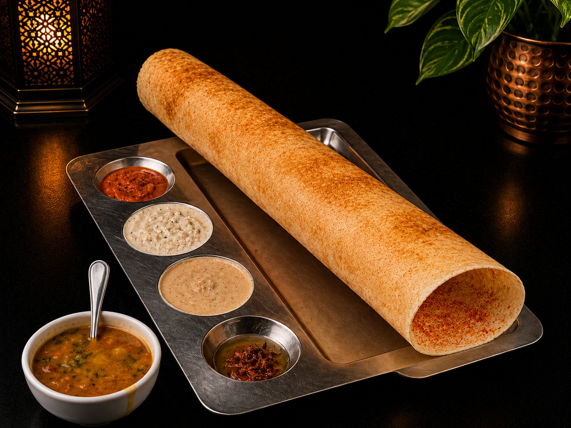 Ghee Karam Dosa