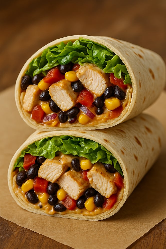 Southwest Chicken wrap