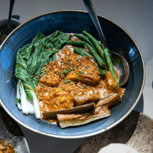 F49. Kare Kare (Beef Flank)