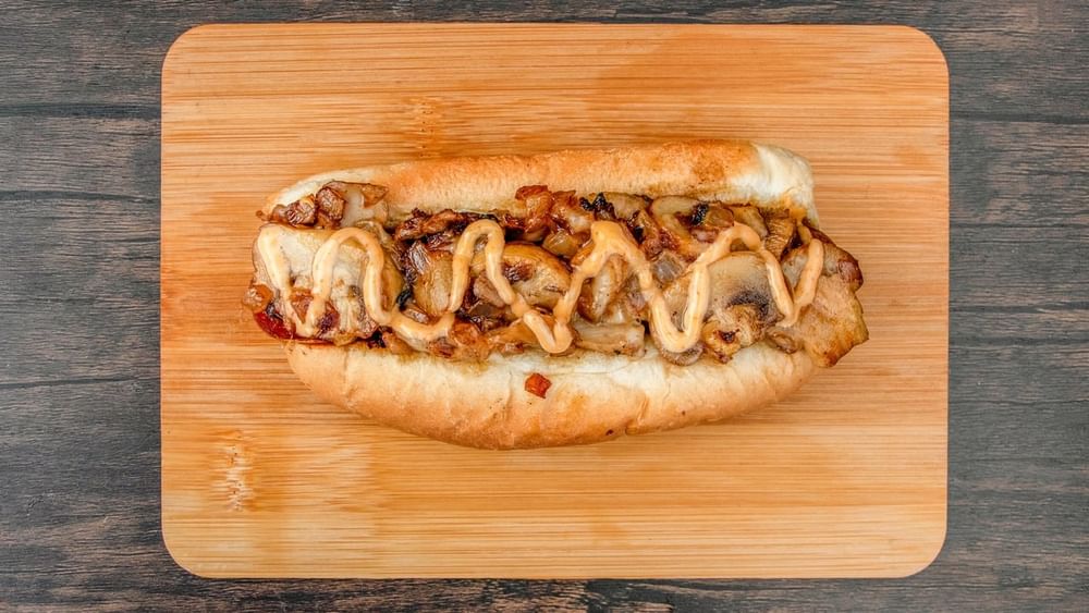 Mushroom Swiss Dog