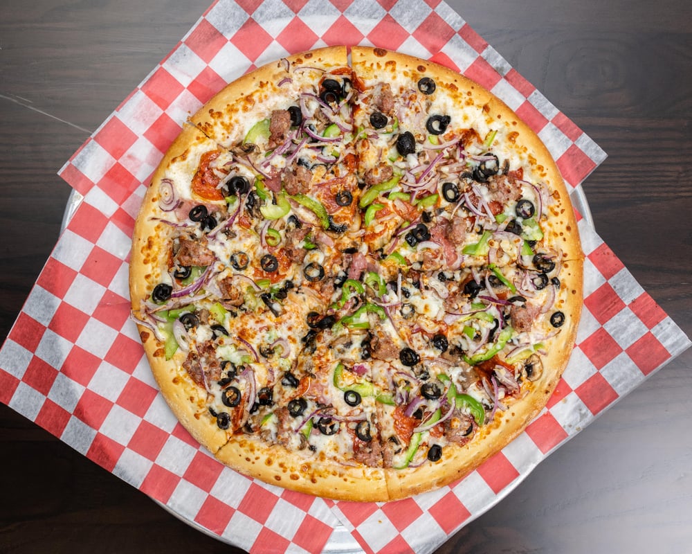 Mini 8" Garlex Classic Combo Pizza