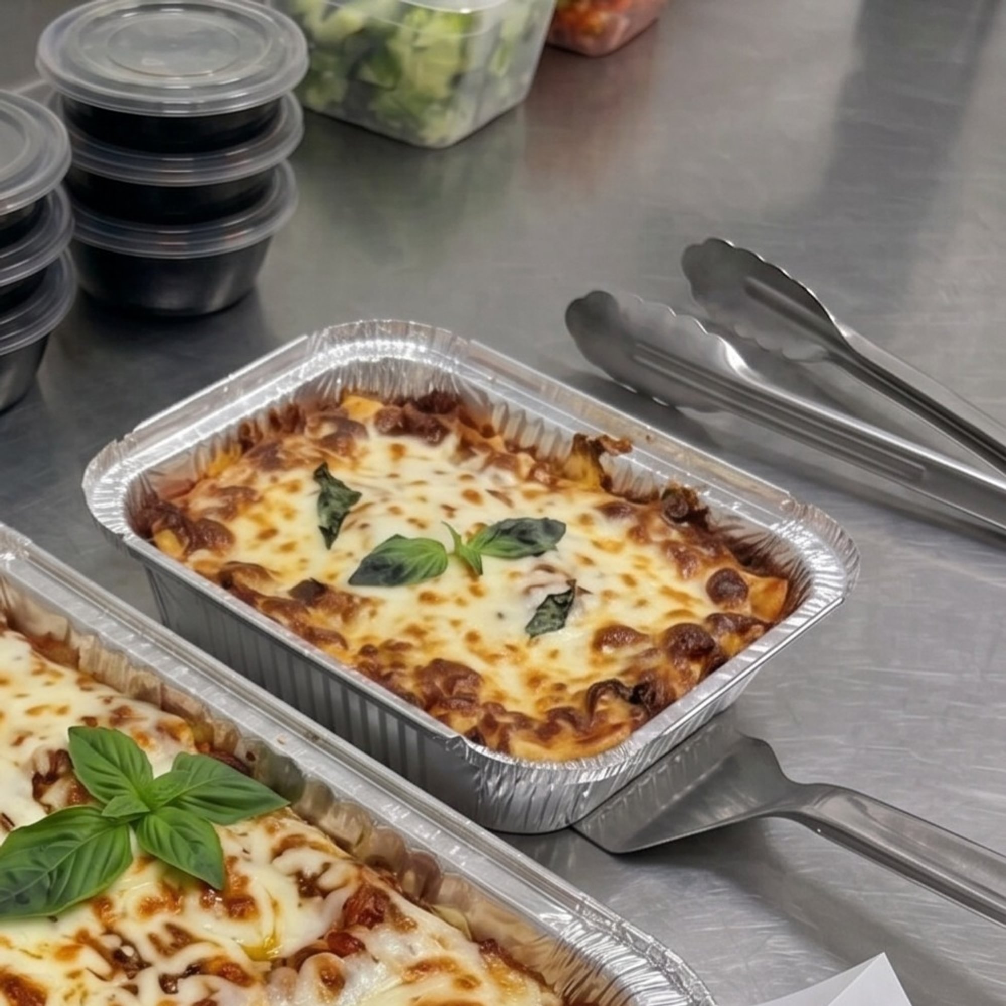 C: Meat Lasagna Small Tray