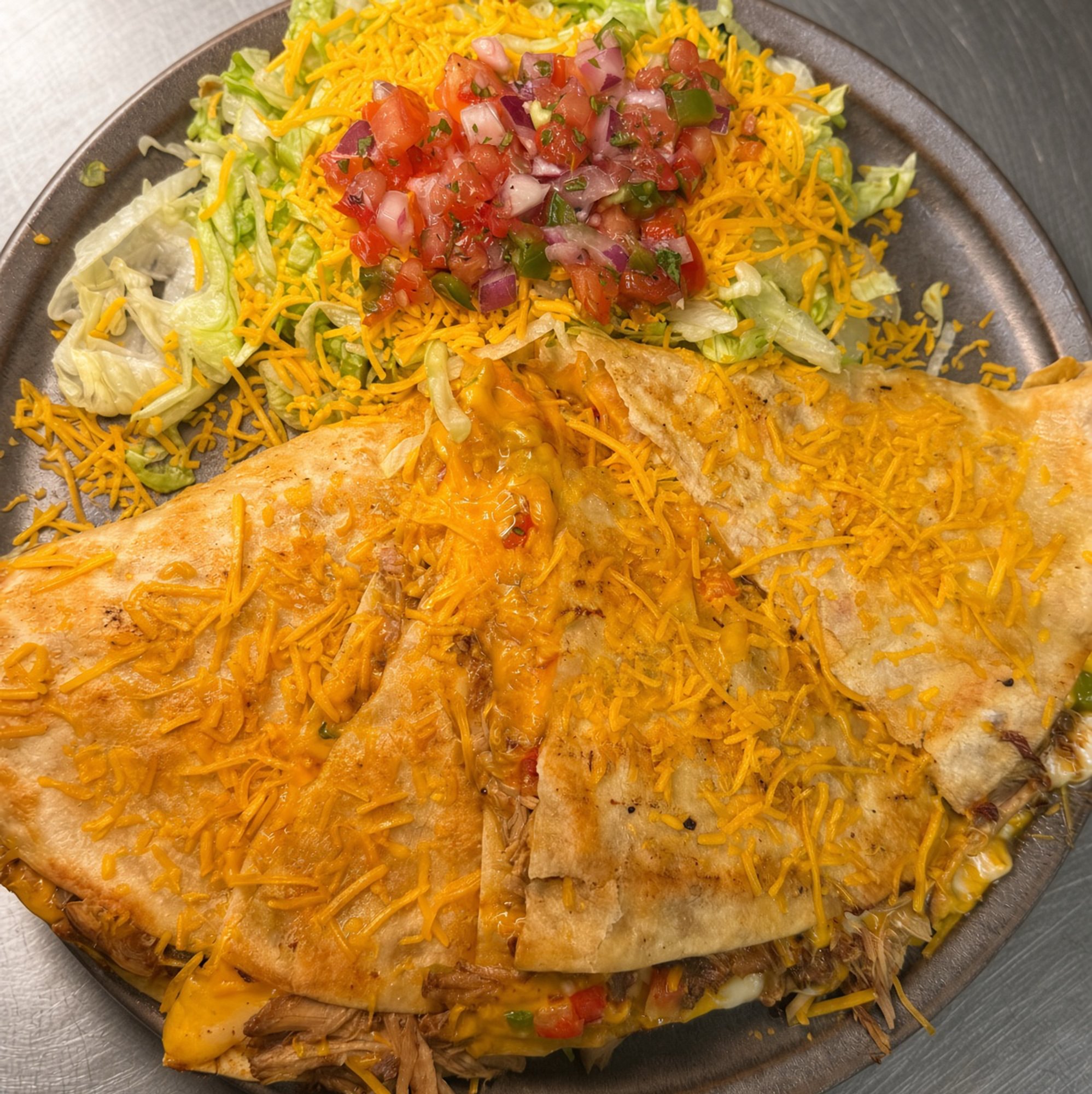 Pork Carnitas Quesadilla