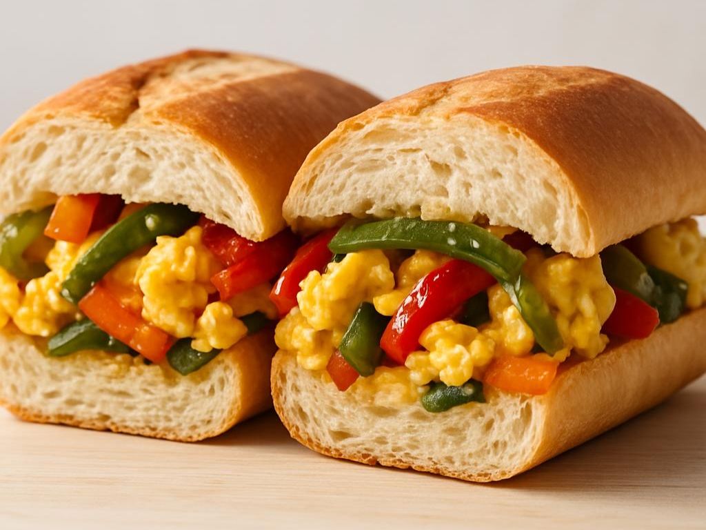 Pepper and Egg Sub 10"