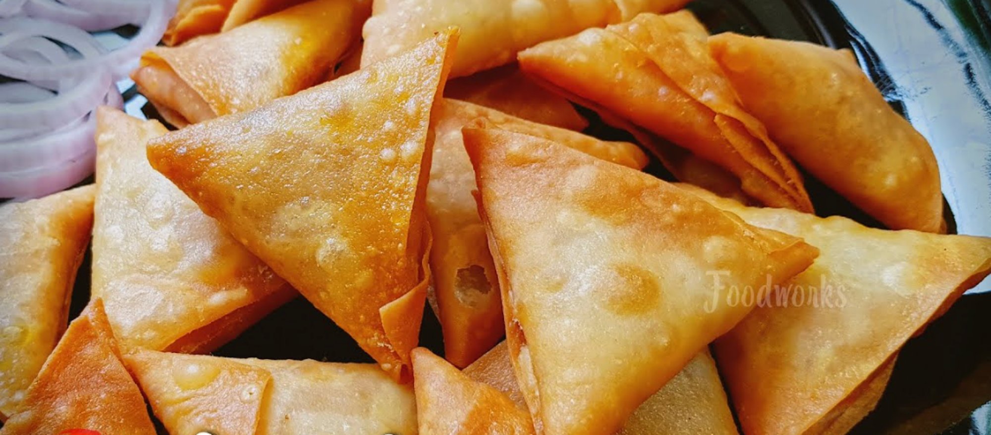 Crispy Corn Samosa